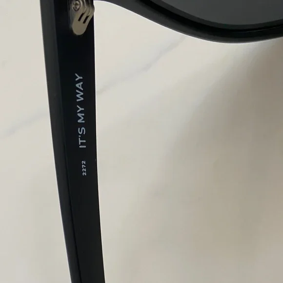 Quay Australia Black Cat-Eye Sunglasses - Picture 11 of 14